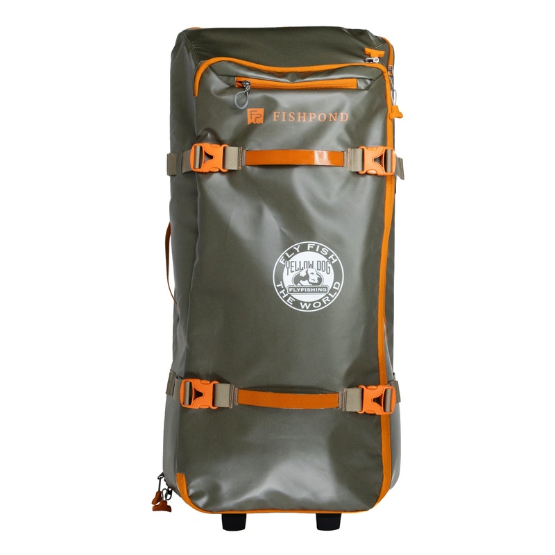 Fishpond Stormshadow Large Rolling Duffel 125L – Yellow Dog Logo