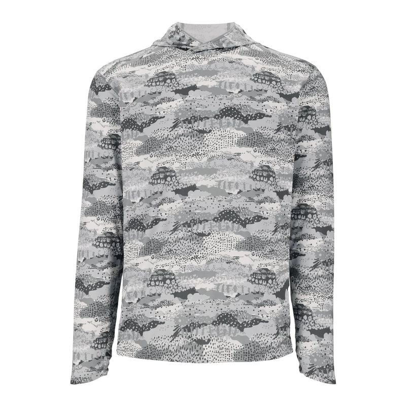 Simms Men’s Bugstopper SolarFlex Hoody – Shroud Sterling