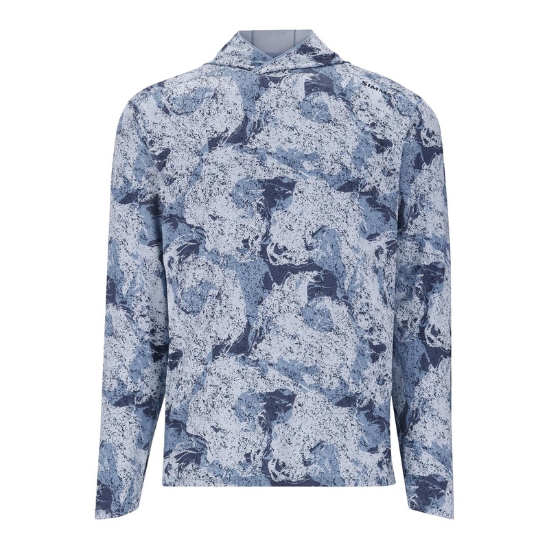 Simms Men’s SolarFlex Hoody – Back Eddy Albacore