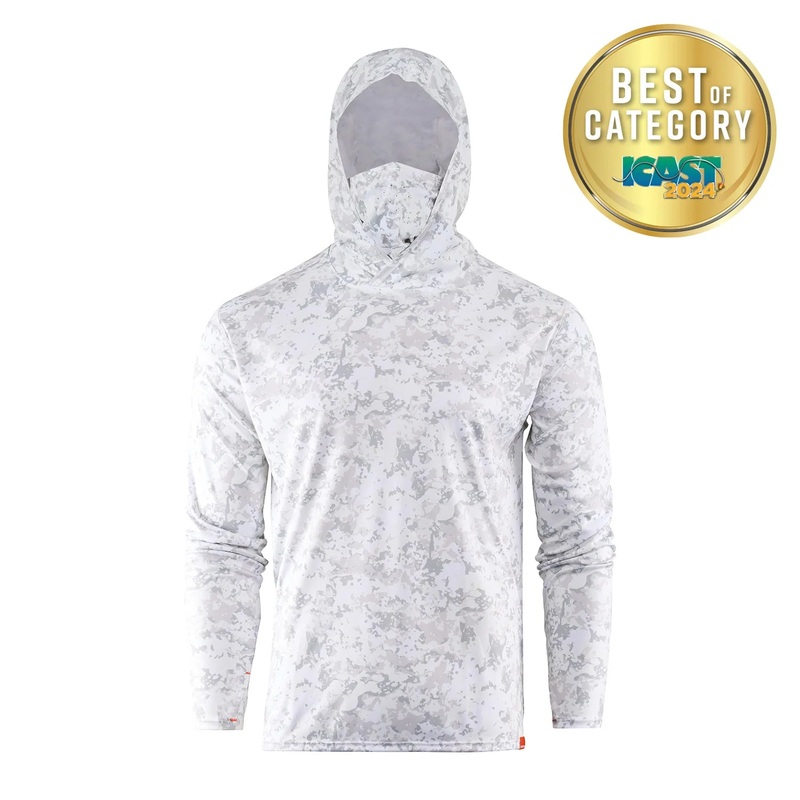 Grundens Tough Sun Masked Hoodie – Squall Camo