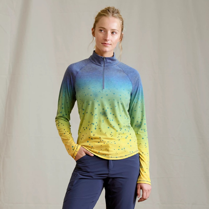 Orvis Dricast 1/4 Zip – Pale Gray Heather