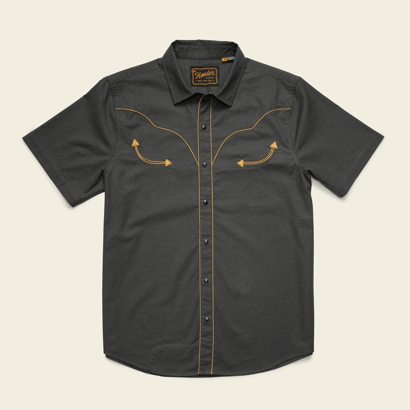 Howler Brothers Broncbuster Snapshirt – Antique Black
