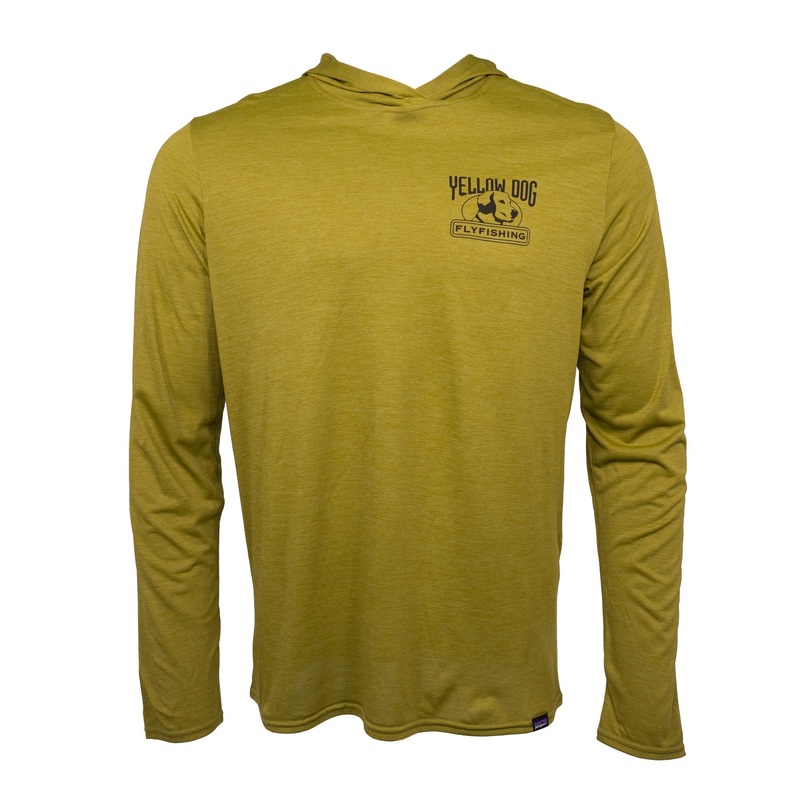 Patagonia Men’s Capilene Cool Daily Hoody – YD Logo – Graze Green