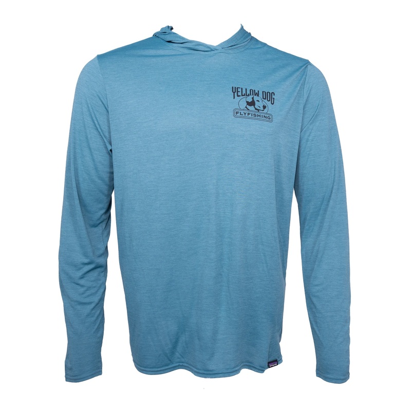 Patagonia Men’s Capilene Cool Daily Hoody – YD Logo – Wetland Blue