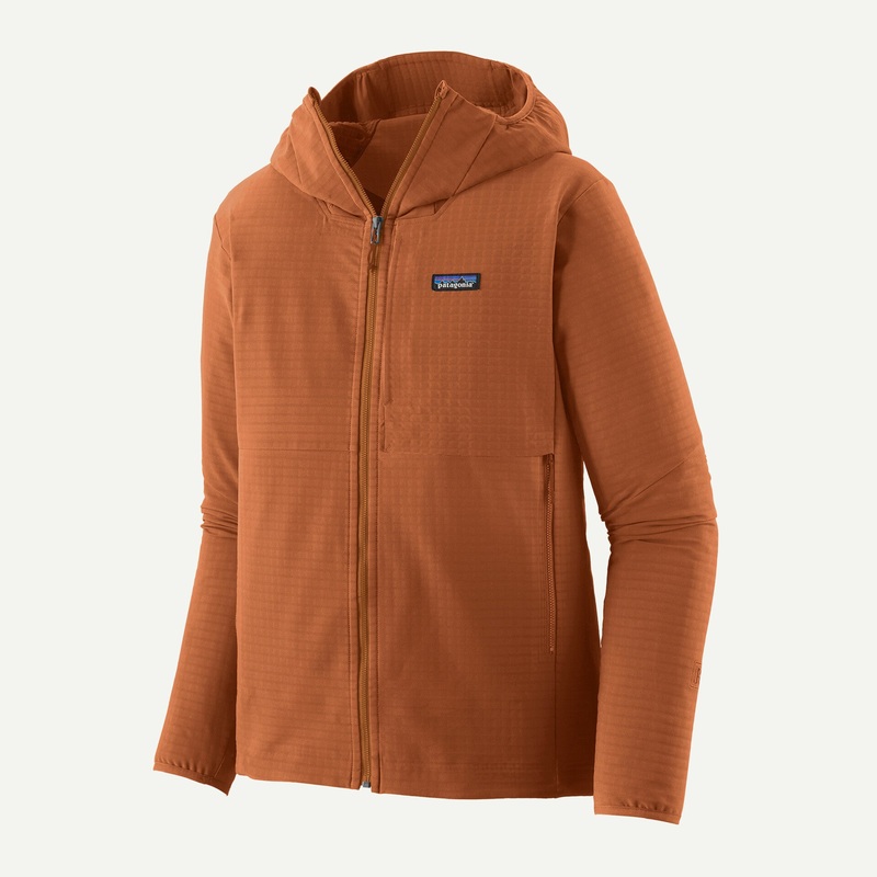 Patagonia Men’s R1 TechFace Hoody – Robin Brown