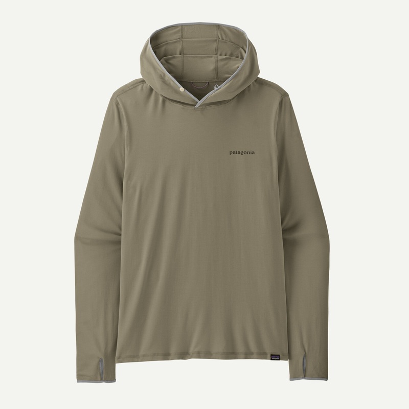 Patagonia Men’s Tropic Comfort Natural Graphic Hoody – Fitz Roy Trout: River Rock Green