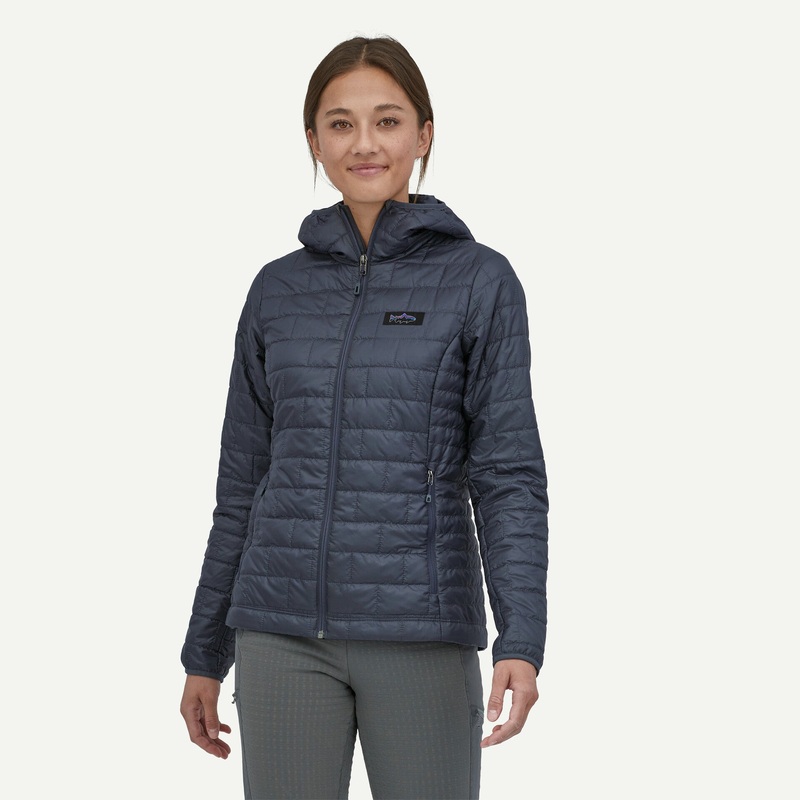 Patagonia Women’s Nano Puff Fitz Roy Trout Hoody – Raptor Brown