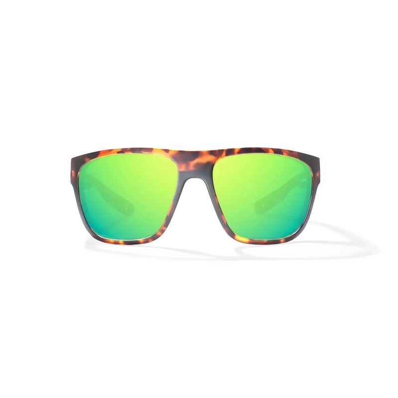 Bajio LAS ROCAS – Brown Tort Matte/Green Mirror – Glass