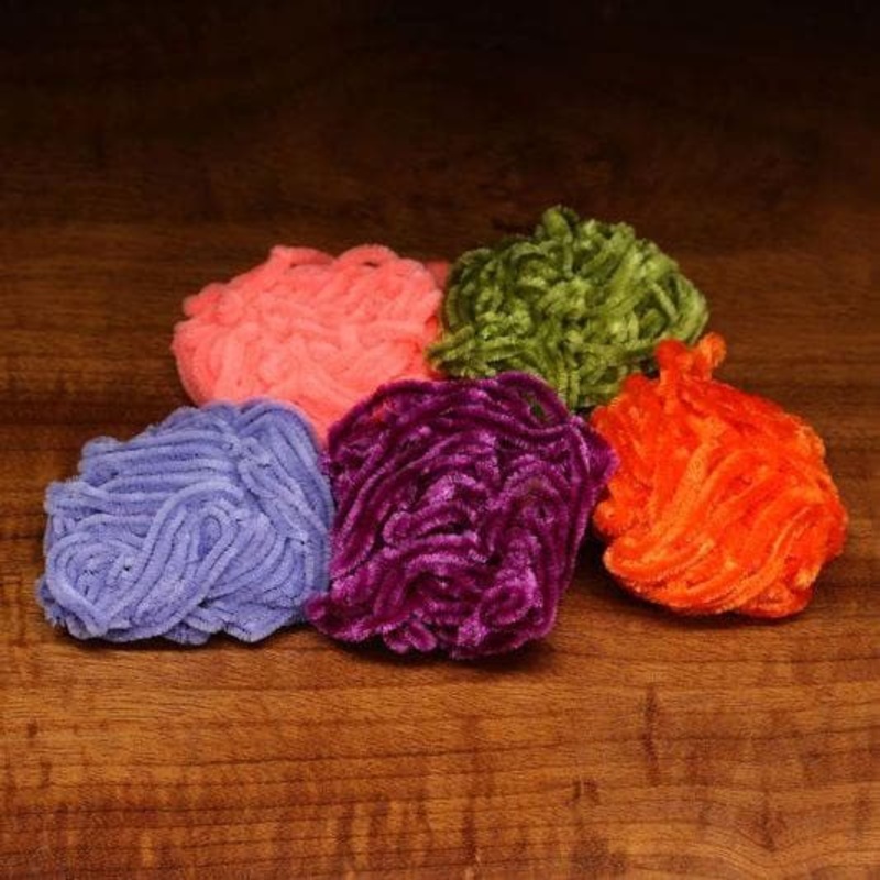 Rayon Chenille|Light Olive|Brown|Dark Brown|Black|White|Yellow|Orange|Tan|Purple|Coffee|Dark Olive|Light Yellow|Pink|Worm Green|Wine|Fine|Large|Medium