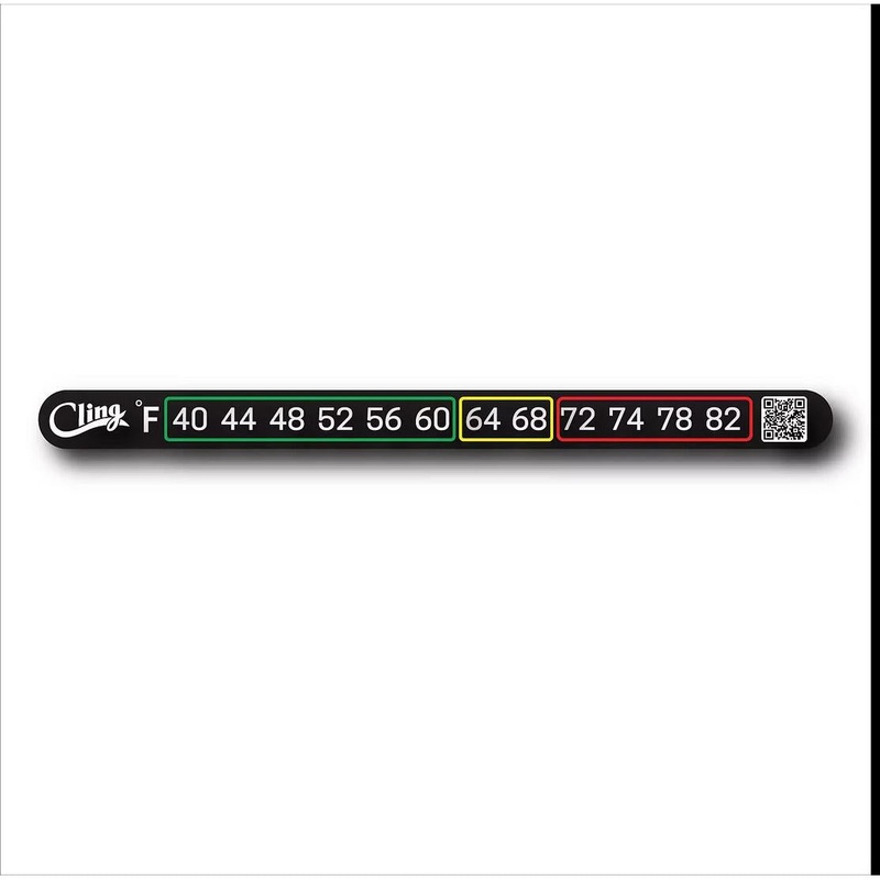 Cling Temperature Tape – Fahrenheit