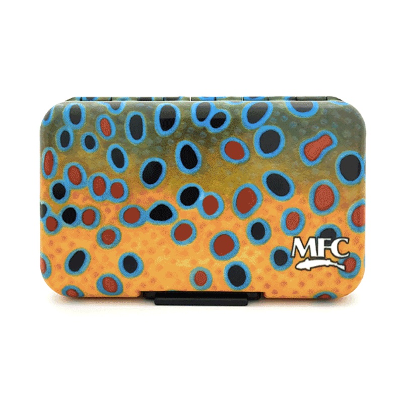 Montana Fly Company Poly Fly Box – Maddox’s Brown Trout XL Skin
