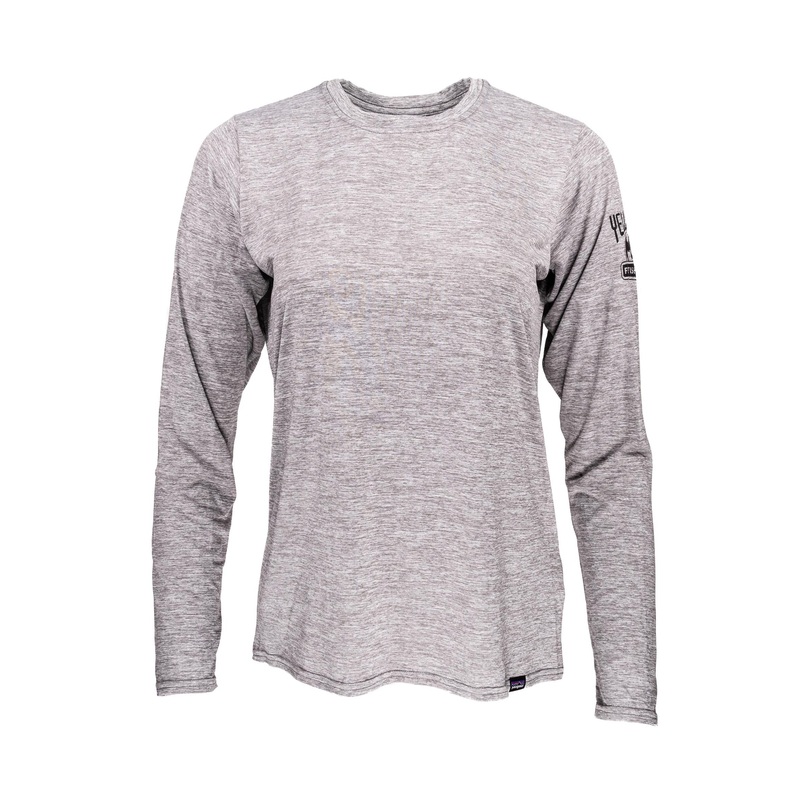 Patagonia Women’s Capilene Cool Daily Shirt – YD Logo – Feather Grey