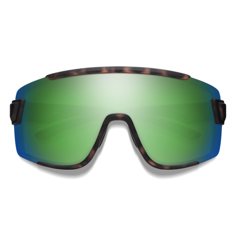 Smith Wildcat – Matte Tortoise/Green Mirror – ChromaPop