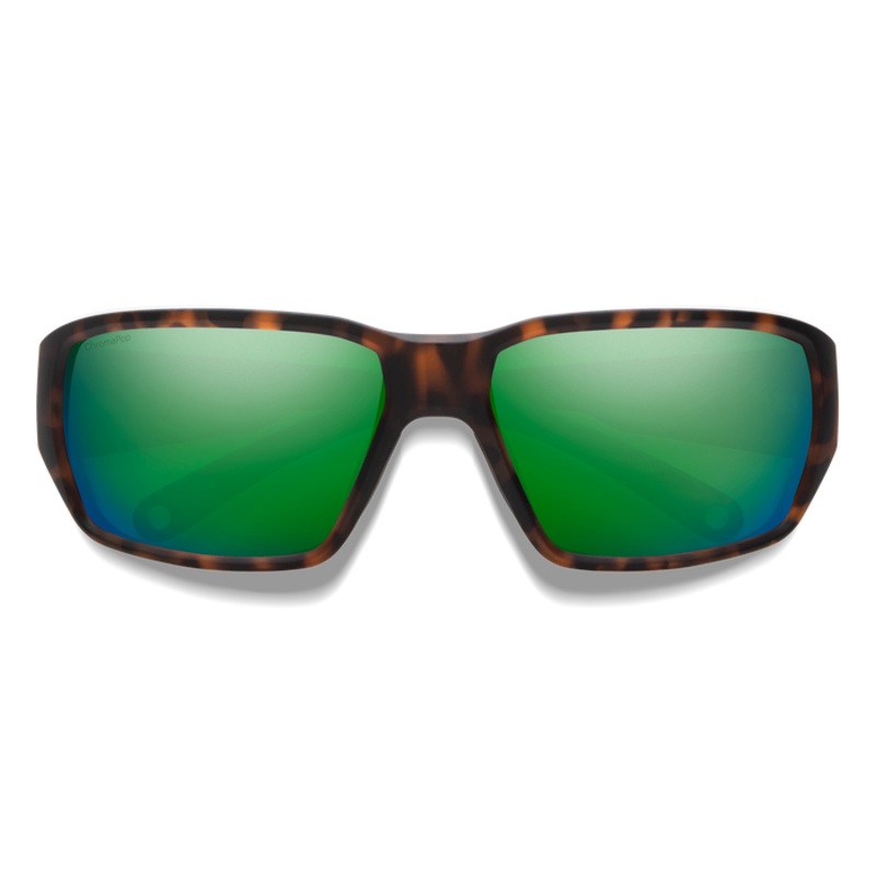 Smith Hookset – Matte Tortoise/Green Mirror – ChromaPop