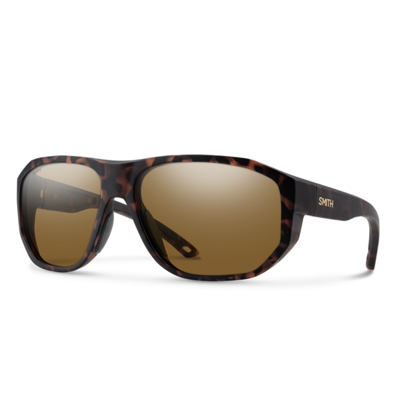 Smith Outrigger – Matte Tortoise/Brown Mirror – ChromaPop