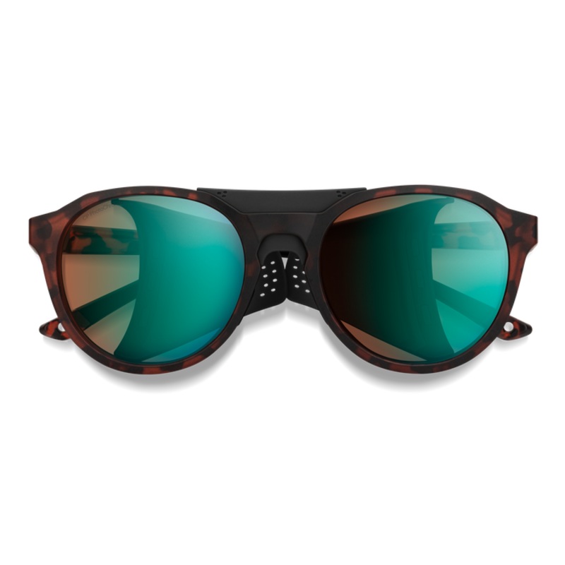 Smith Venture – Matte Tortoise/ChromaPop Glacier Photochromic Copper Opal Mirror