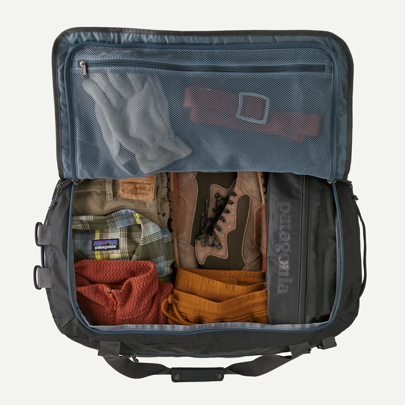 Patagonia Black Hole Cube 14L|Basin Green with Fitz Trout|Black with Black|Talon Gold