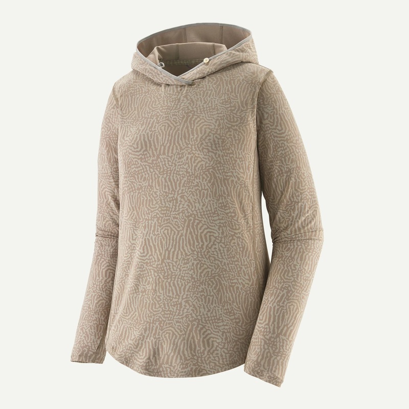 Patagonia Women’s Tropic Comfort Natural Hoody – Sea Run: Seabird Grey