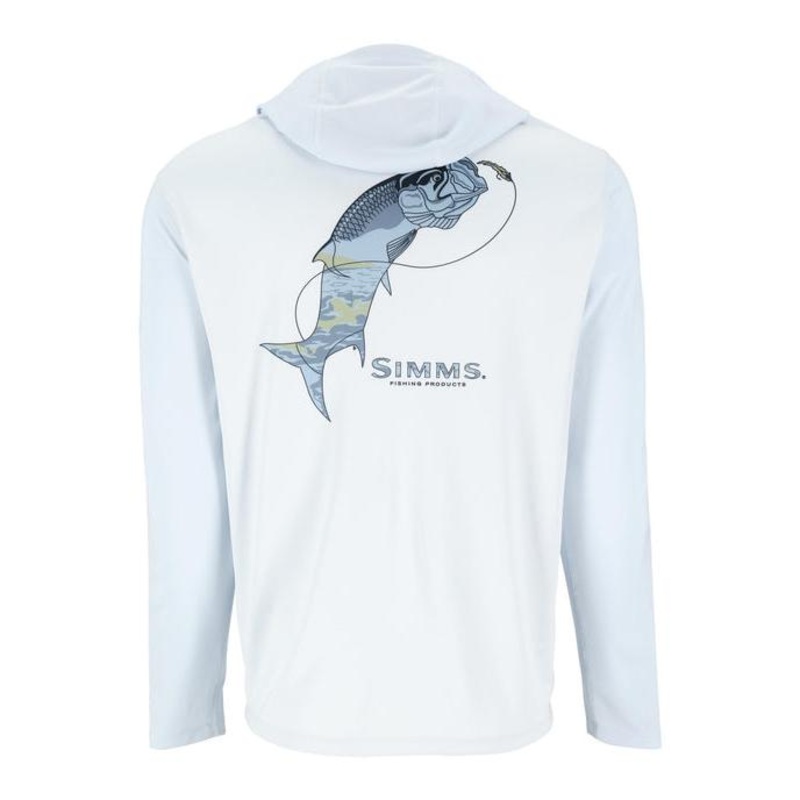 Simms Men’s Tech Hoody Artist Series – Bimini Tarpon