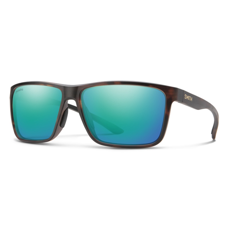 Smith Riptide Matte Tortoise/ChromaPop Polarized Opal Mirror