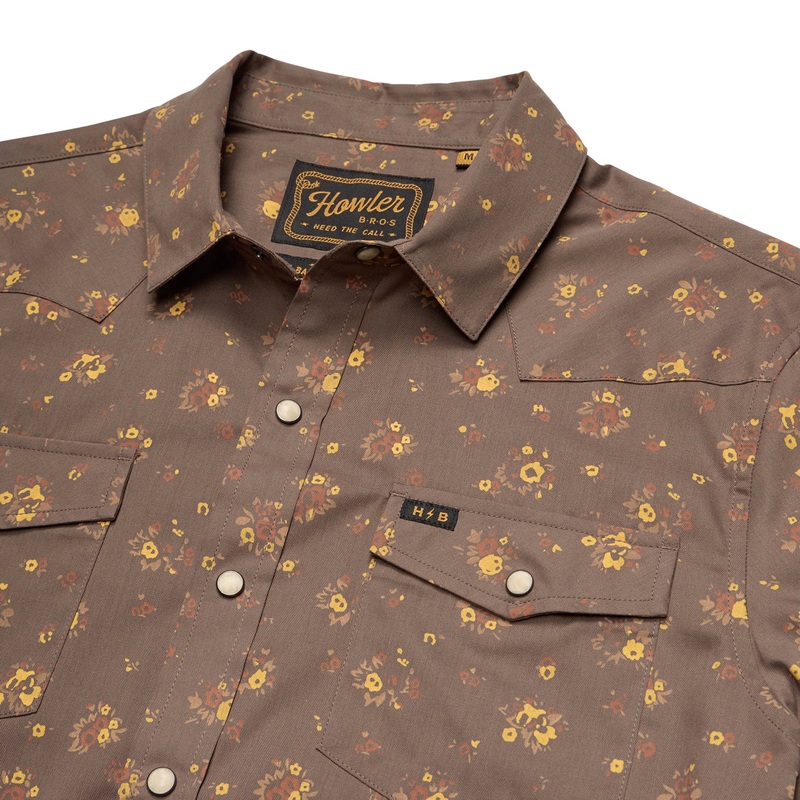 Howler Brothers H Bar B Snapshirt – Bouquets : Morel