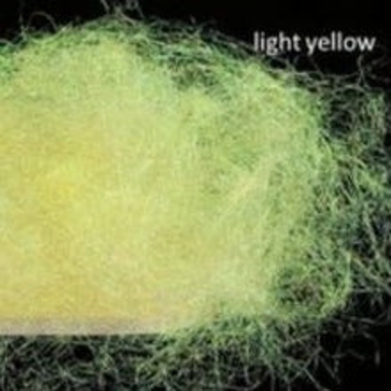 Sybai Fine Flash Dubbing|Light Yellow|Bright Chartreuse|Green|Light Brown|Olive|Light Olive|Golden Yellow|Dark Peacock|Ice Blue|Blue|Peacock|Bright Blood Red|Yellow Orange|Dark Claret|Black|Fiery Brown|Dark Blue Peacock|Golden Olive|Golden Peacock|Burnt O