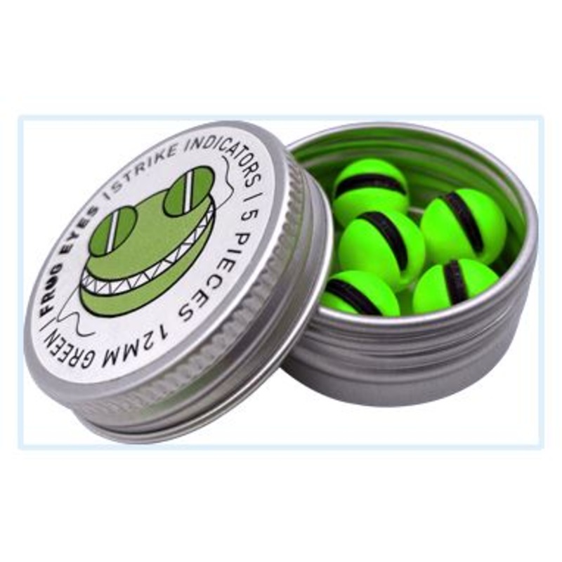 Frog Eyes Strike Indicators|12MM|15MM|Red|Green