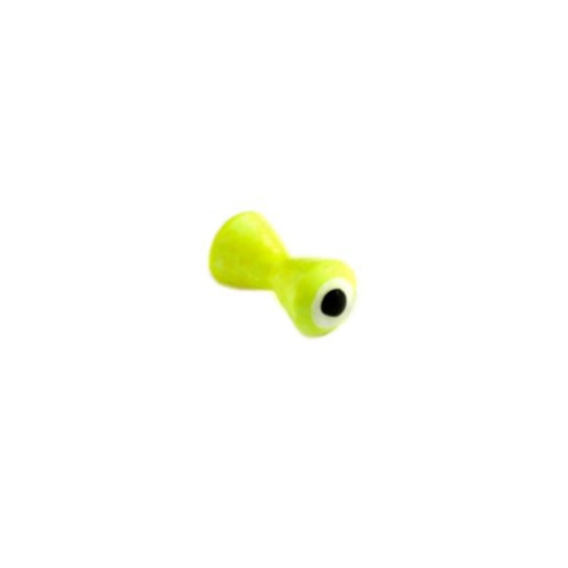 Streamer Eyes Tungsten|3.0mm|4.0mm|5.0mm|Fl. Chartreuse|Green|Fl. Orange|Pearl|Red|Hot Yellow