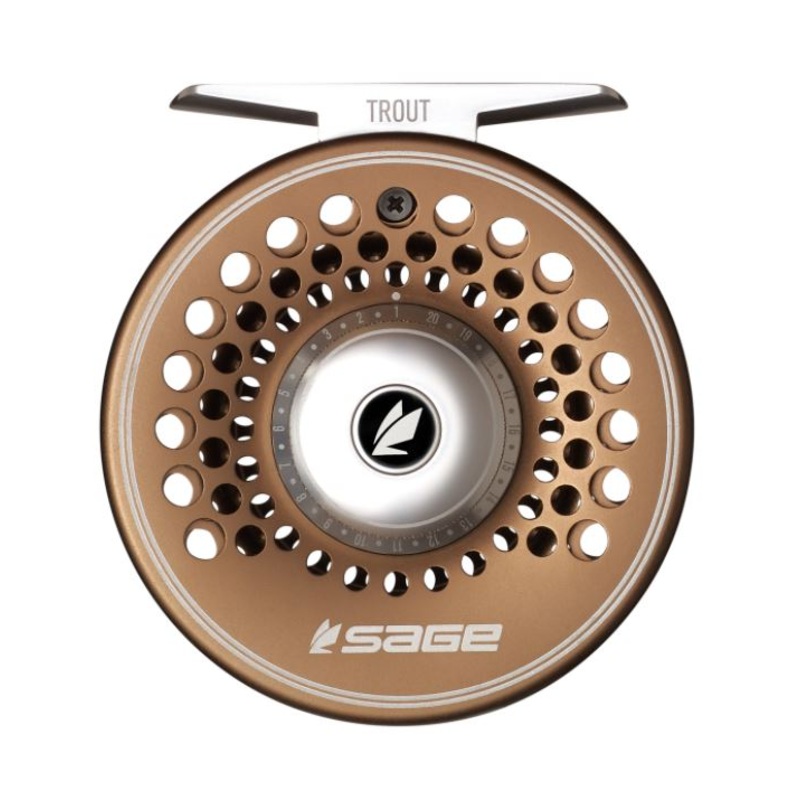 Sage Trout Fly Reel|Bronze|Stealth/Silver|2/3/4|4/5/6|6/7/8