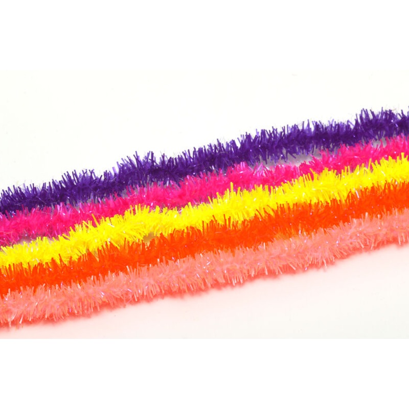 Medium Flexi Squishenille UV|Black |11|Fl. Chartreuse |127|Fl. Cheese |128|Fl. Fuchsia |131|Fl. Hot Pink |133|Fl. Orange |137|Fl. Red |139|Shrimp Pink |140|Fl. Hot Yellow |142|Fl. Yellow Chartreuse |143|Hot Orange |187|Olive |263|Olive Brown |265|Purple |