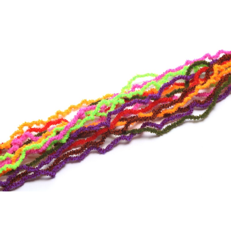 Micro Flexi Squishenille UV|Black |11|Fl. Chartreuse |127|Fl. Cheese |128|Fl. Fuchsia |131|Fl. Hot Pink |133|Fl. Orange |137|Fl. Red |139|Shrimp Pink |140|Fl. Hot Yellow |142|Fl. Yellow Chartreuse |143|Hot Orange |187|Olive |263|Olive Brown |265|Purple |2