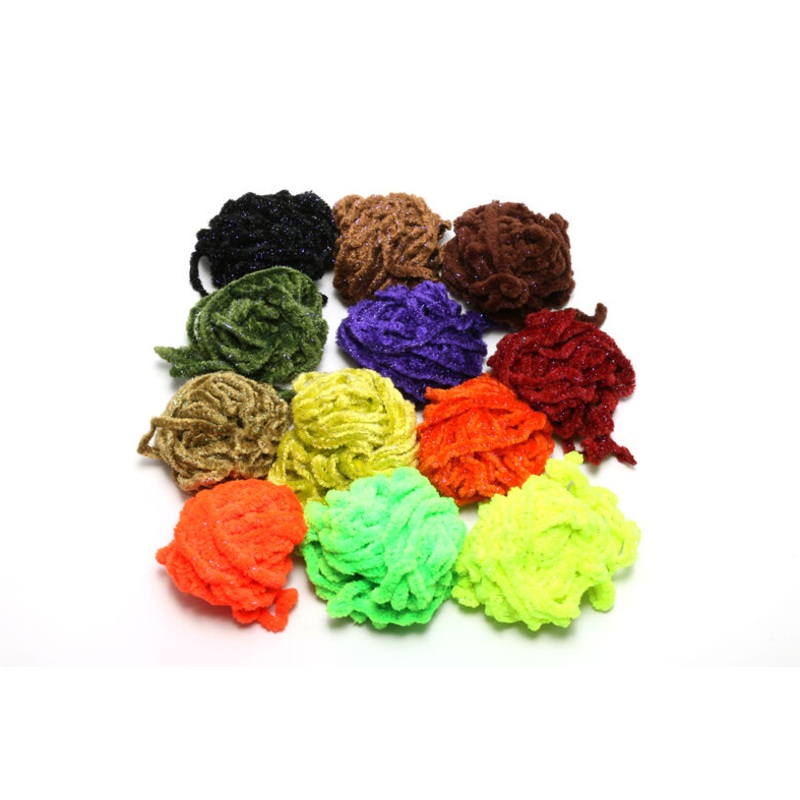 Woolly Bugger Tinsel Core UV Rayon Chenille
