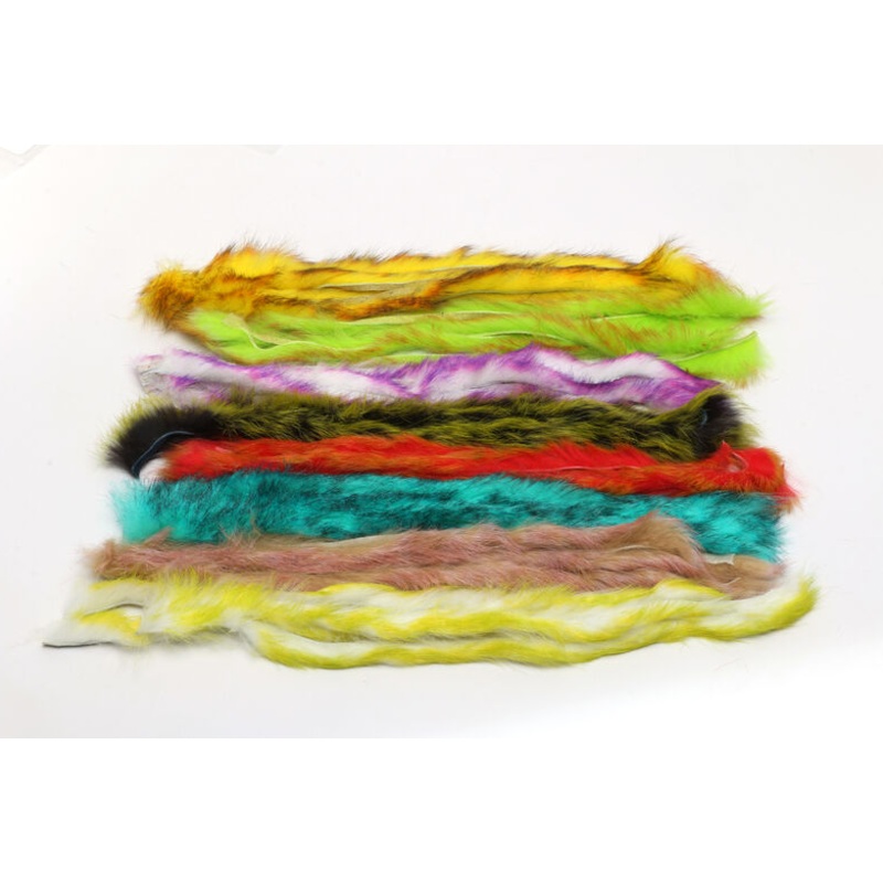 Polychrome Rabbit Strips|Black/Yellow/Chartreuse |1|Yellow/Golden Orange/Black |10|Yellow/Bright Green/Black |11|Bright Red/Yellow/Olive |2|Chartreuse/Golden Yellow/Red |3|Hot Orange/Fuchsia/Purple |4|Olive/Brown/Black |5|Tan/Pale Purple/Pale Rust |6|Turq