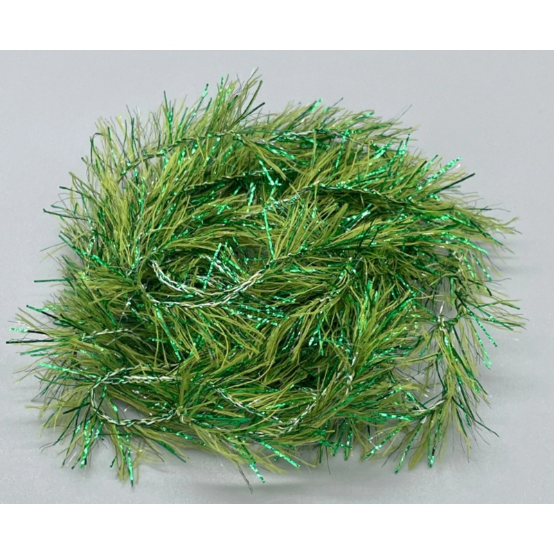 Upavon Pure Green Flash Dragonfly Straggle Hackle