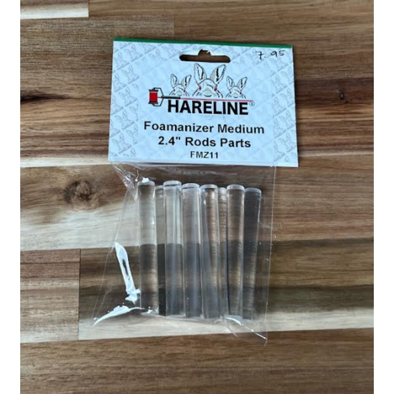 Hareline – Foamanizer Medium 2.4 Rods Parts