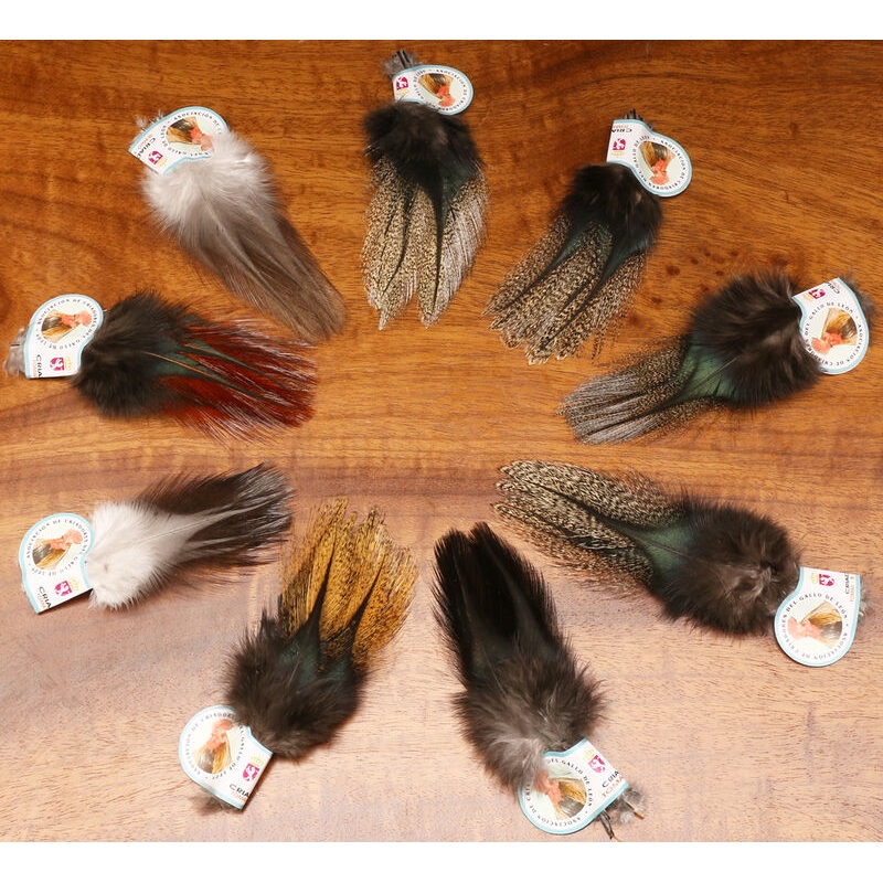 Coq De Leon – Hareline|Light Speckled Pardo|Medium Speckled Pardo|Dark Speckled Pardo|Barred Speckled Aconchado|Black|Ginger Speckled Flor De Escoba|Dun|Brown|Light Dun