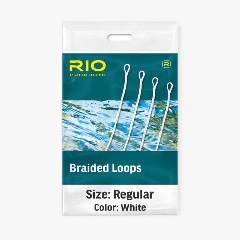RIO Braided Loops|Regular – 3-7 wt|Large – 8-12 wt|Extra Large – Spey Lines