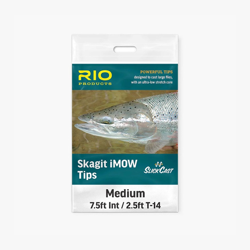 RIO Skagit iMOW Tips|Light (T-8)|Medium (T-11)|Heavy (T-14)|10′ Intermediate|7.5′ Int/2.5′ Sink|5′ Int/5′ Sink|2.5′ Int/ 7.5′ Sink