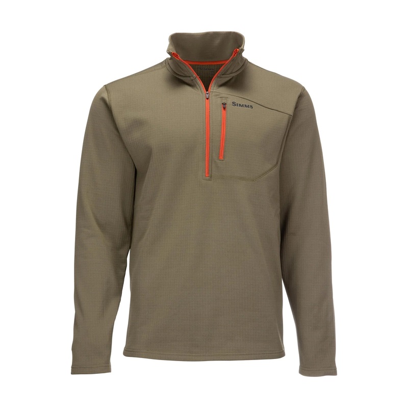 Simms Men’s Thermal 1/4 Midlayer Zip Top
