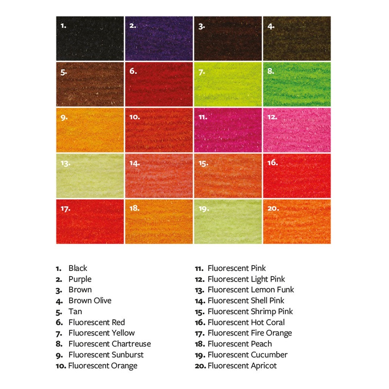 Fulling Mill Chewy Worm Chenille – Large