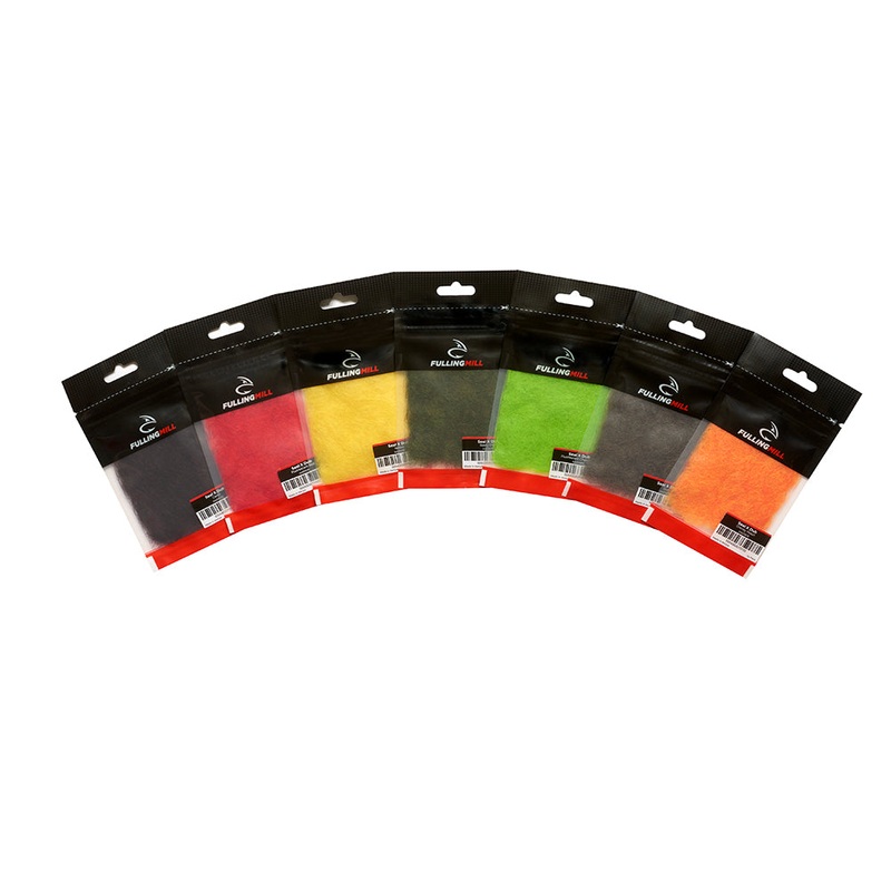 Fulling Mill Seal X|Black|Black Claret|Claret|Blood Red|Fl. Red|Orange|FO Orange|Fl. Orange|Yellow|Light Yellow|Fl. Sunburst Orange|Fl. Sunburst Yellow|Olive|Light Olive|Insect Green|Bright Yellow Olive|Sooty Olive|Golden Olive|Fl. Chartreuse|Fiery Brown|
