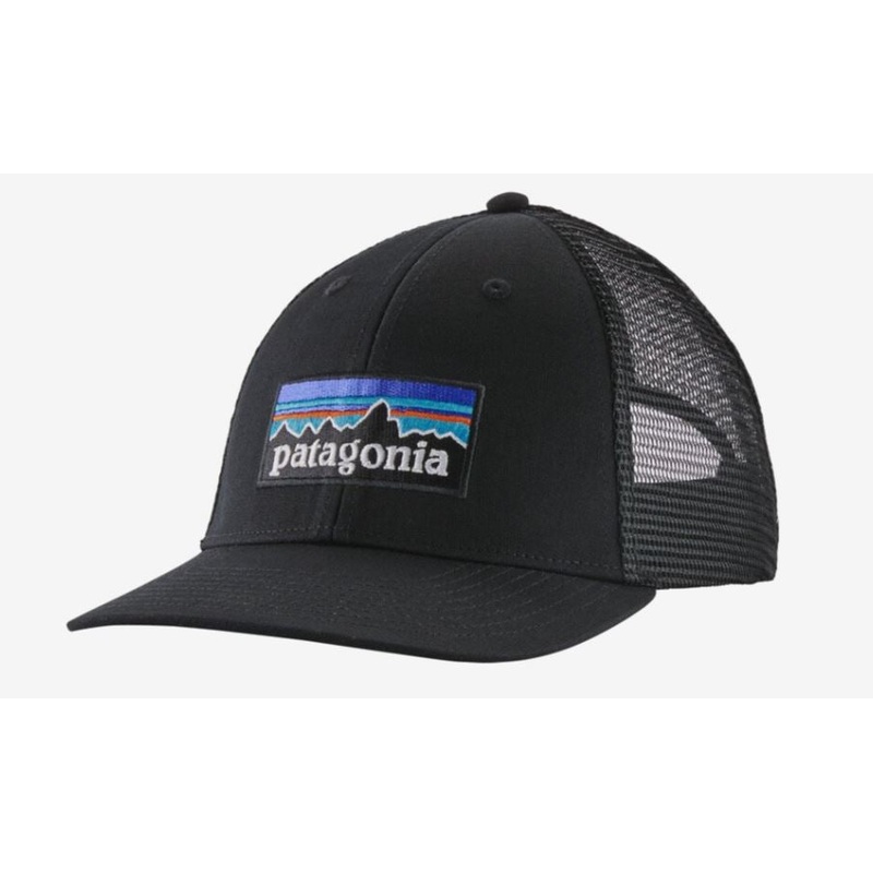 Patagonia P-6 LoPro Trucker Hat – Black