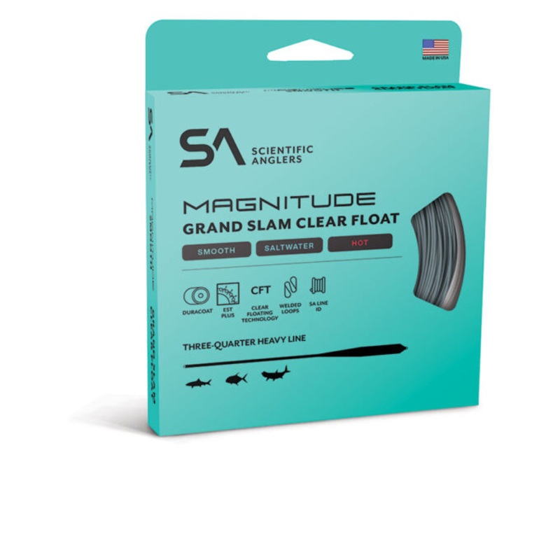 Scientific Anglers – Magnitude Grand Slam Full Float Fly Line – Smooth