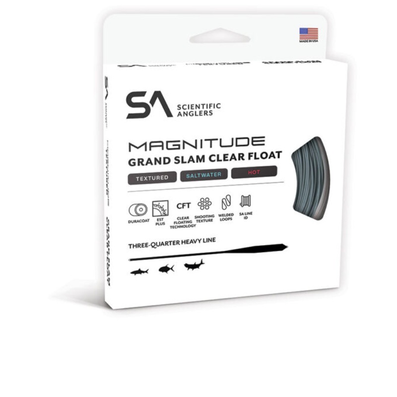 Scientific Anglers – Magnitude Grand Slam Full Float Fly Line – Textured