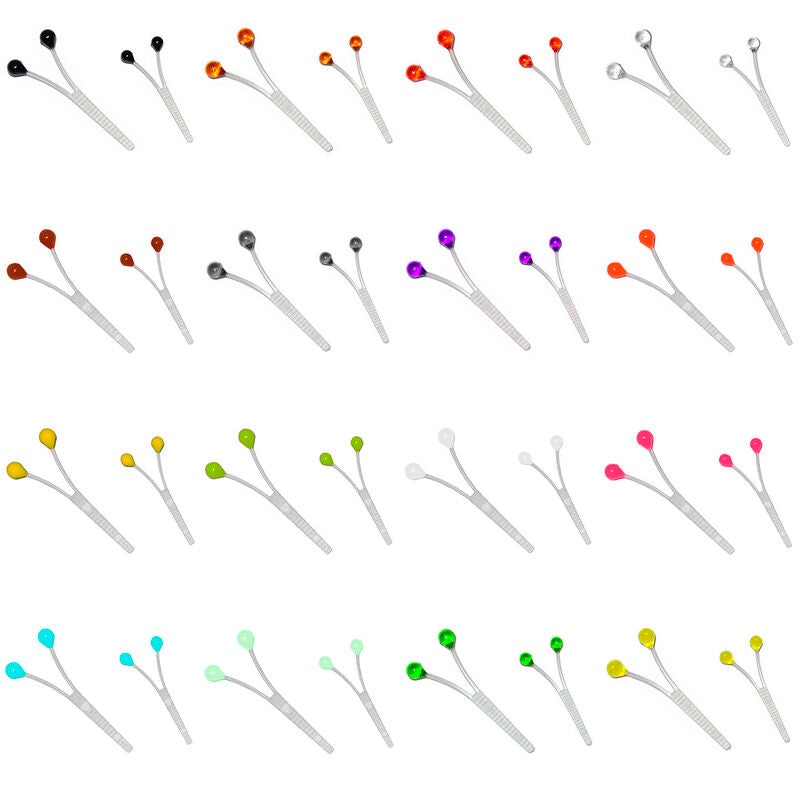 Easy Shrimp Eyes – X-Small|Black|Glow In The Dark|Mahogany Brown|Fl. Azur Blue|Fl. Electric Yellow|Fl. Green|Fl. Kryptonite Green|Fl. Orange|Fl. Pink|Fl. White|Fl. Yellow|Transparent Brown|Transparent Clear|Transparent Midnight Purple|Transparent Red|Tran
