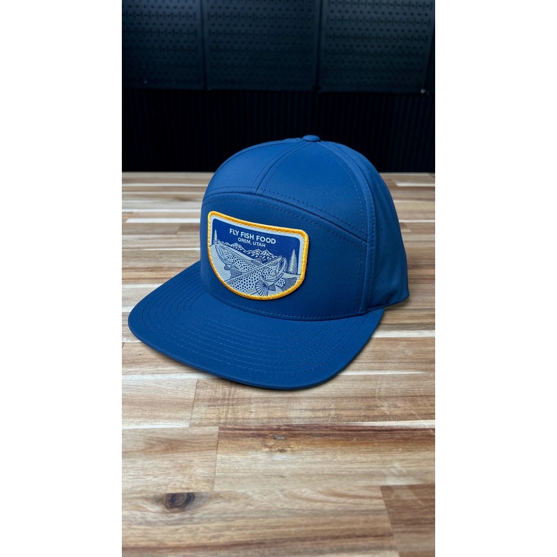 Fly Fish Food & Casey Underwood 7-Panel Hat – Orem Utah Patch