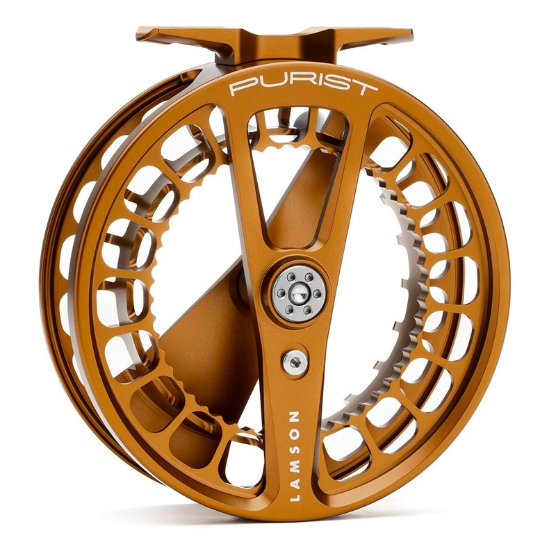Lamson – Purist ll Fly Reel – Whiskey