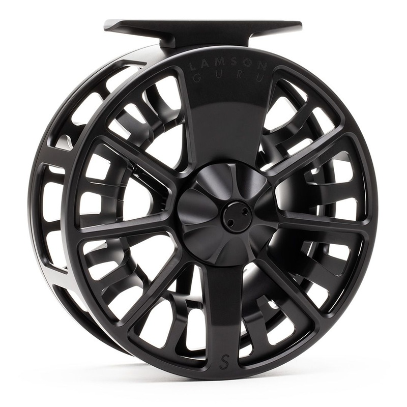 Lamson – Guru S HD Fly Reel – Blackout