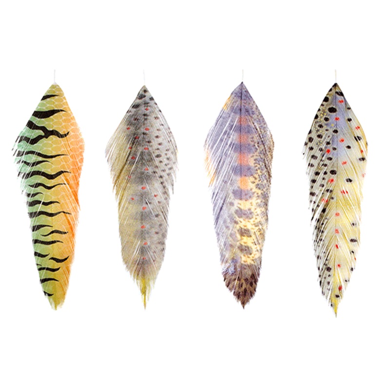 MFC – Galloup’s Fish Feathers|Buttery Brown|Fire Tiger|Juvy Rainbow|Mossy Brown