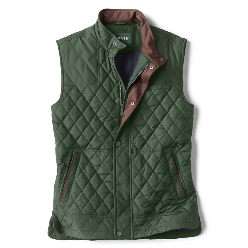 Orvis – RT7 Quilted Vest – Dark Pine